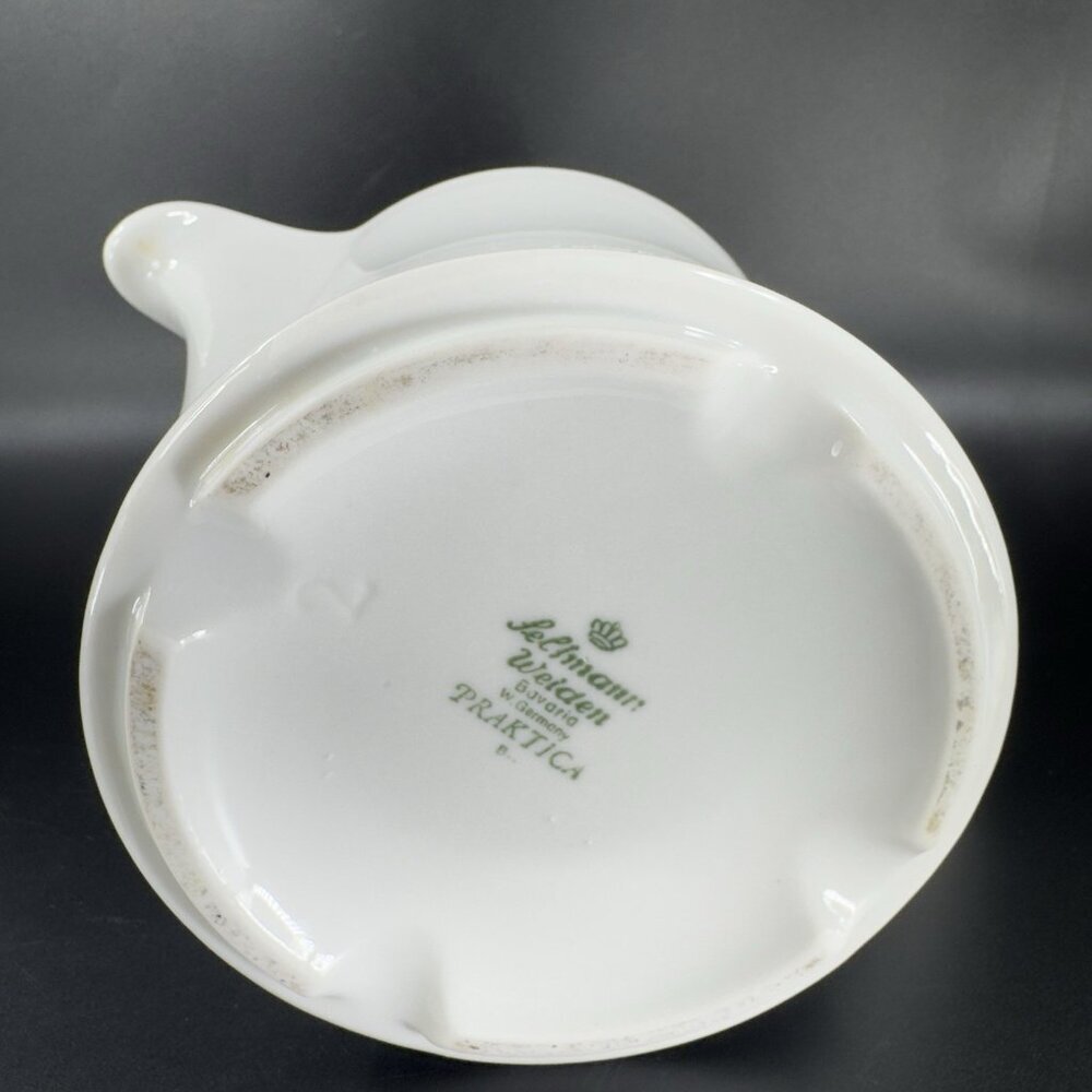 Seltmann Weiden Bavaria W Germany Praktica White Porcelain Carafe Pitcher Teapot - Picture 2 of 13
